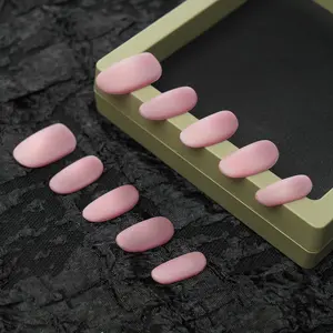 Belingfinity SHORT Press on Nails Handmade nail art with matter purple cat eye nails acrylics  Fake Nails Nail Extensions Nail Care