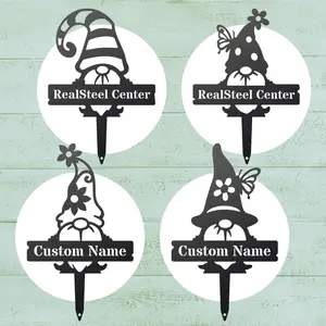 Custom Garden Gnome Plant Markers