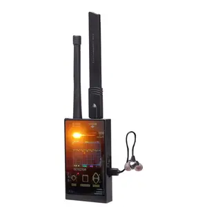 Professional X11 Detection Detector, 1MHz-12GHz, Anti Location Anti Eavesdropping Hidden Camera GPS Tracker Bug Finder with Earphone Monitoring