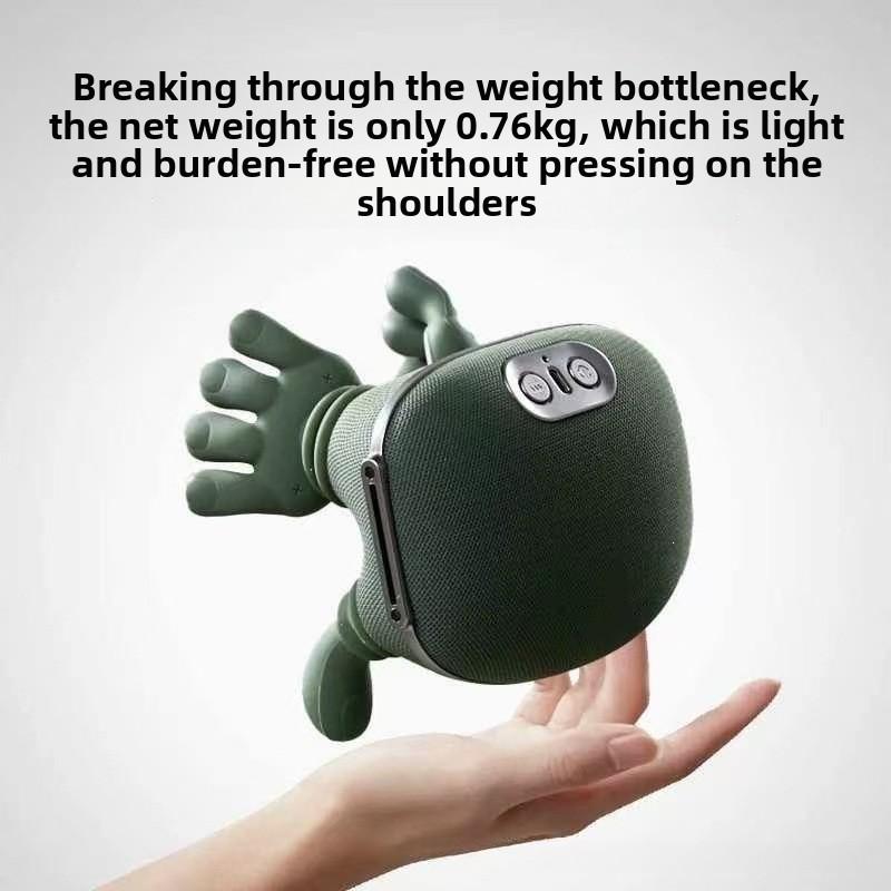 Neck MASSager, with heating function, deep tissue massage, pain relief, shoulder and back MASSager, neck and back acupressure Massager, 2026 (upgrade edition), lightweight and portable, ideal gift choice.