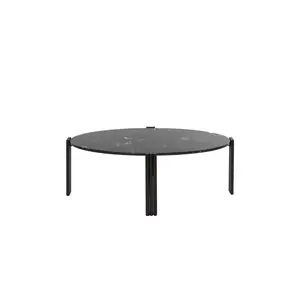 AYTM Tribus Oval Coffee Table in Black & Black