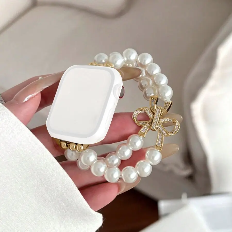 apple watch bands pearl - TikTok Shop display picture 1