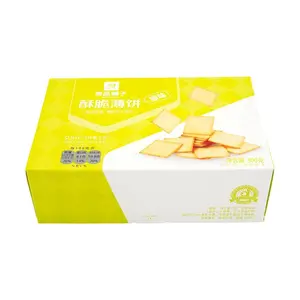 BESTORE Crispy Thin Crackers Original Flavor - 300g Pack | Light & Airy Snack Biscuits