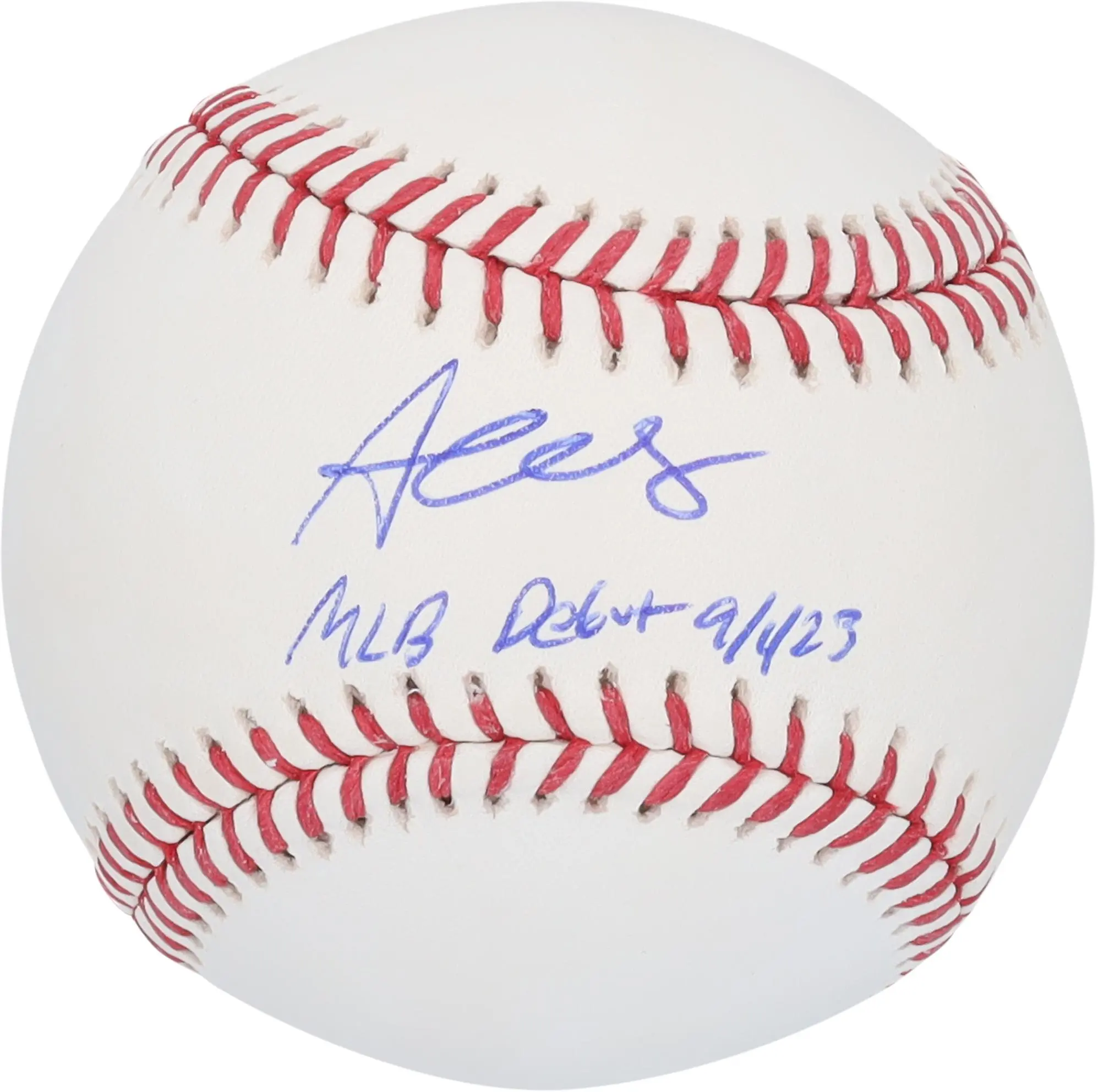 Austin Wells New York Yankees Autographed Baseball with "MLB Debut 9/1/23" Inscription - Fanatics Authentic Certified