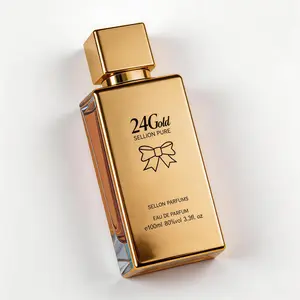 24 Gold Sellion Pure Eau de Parfum 100ml | Oriental Woody Fragrance with Orange & Vanilla Notes