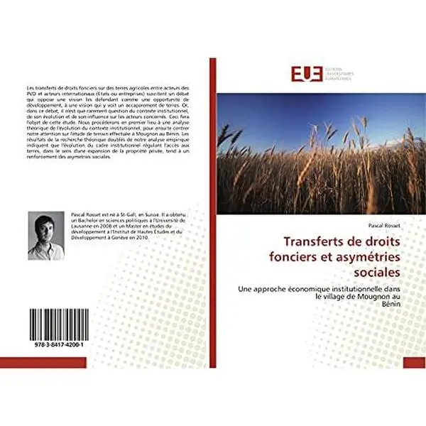 USED-Transferts de droits fonciers et asymétries sociales by Rosset-P (Paperback)