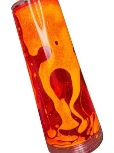 Fire Lava Snow Globe Tumbler