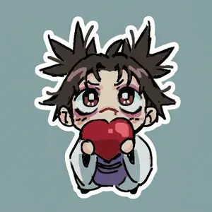 Choso Dark Curse Jujutsu Kaisen Sticker