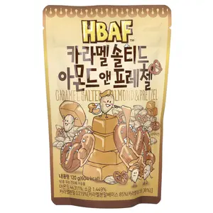 HBAF Caramel Salted Almond & Pretzel , 4.23 oz (120 g)