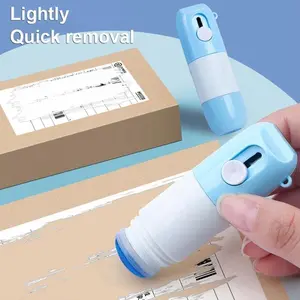 2-in-1 Thermal Paper Eraser Pen & Craft Knife, Receipt Text Fading Tool for Privacy Protection, Shipping Labels, Bills, Invoices, Returns, Price Tags, Gift Receipts, Office & School Supplies
