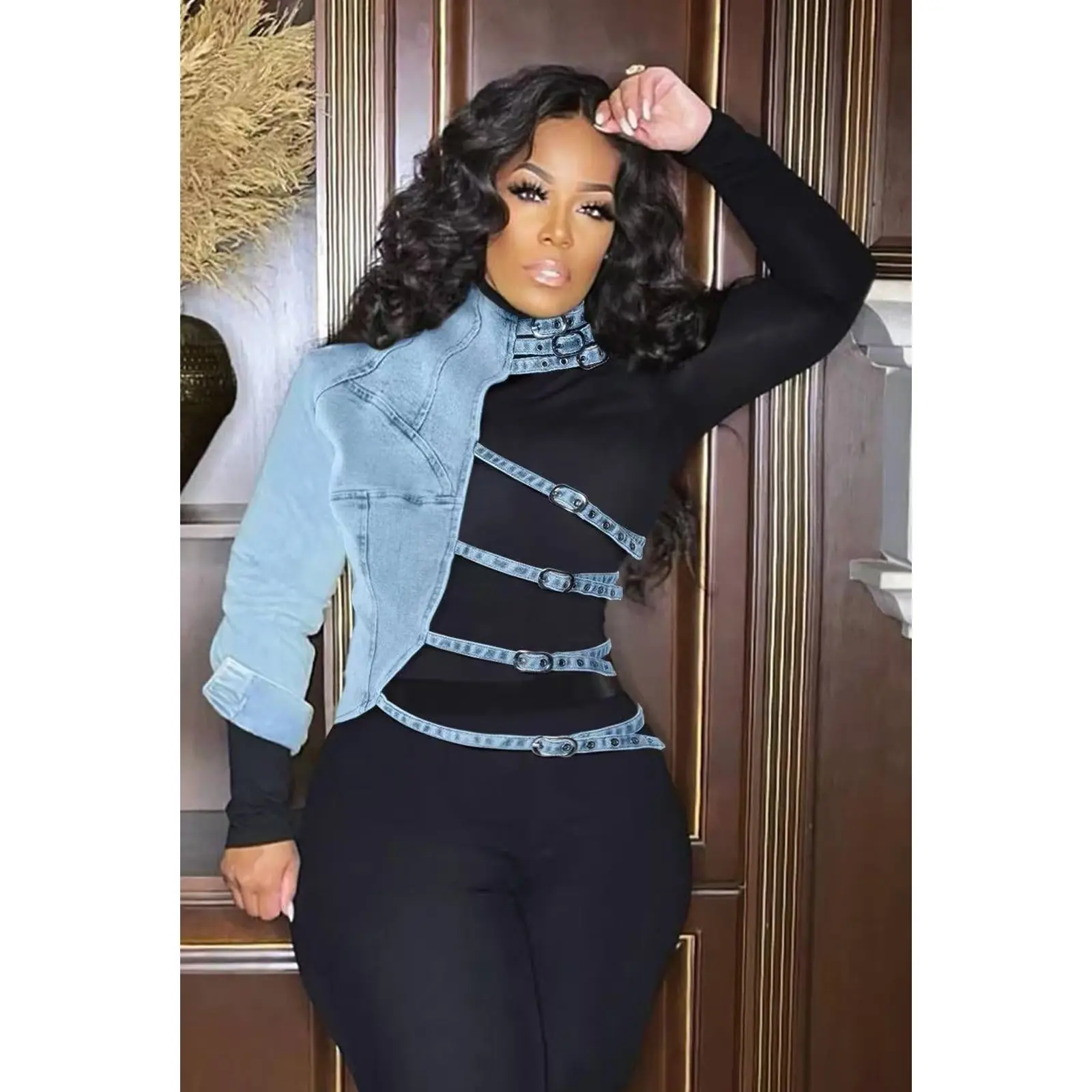 Asymmetric Zip Jacket - TikTok Shop