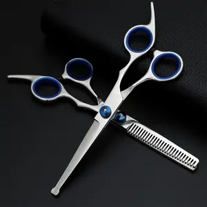 Hairdressing Scissors 6 Inch Hair Scissors Professional Hairdressing Scissors Cutting Thinning Scissors Barber Shear Accessories Hair Styling Tools Thinning Shears