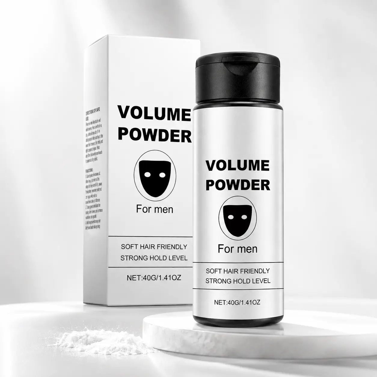 Hair Styling Powder Bottle - Quick Oil Control, Volumizing, Texturizing Haircare Product for Women & Men, Portable Daily Use Item