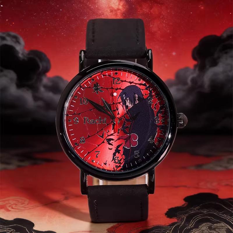 MINISO Naruto Shippuden "Bonds of Shinobi" Mystery Watch Blind Box,Cute Collectible Anime Watch ,Retro Stylish Cute Design  Trendy Watch,Cartoon Gift for Fans Kids Students Adults,Holiday Gift Birthday Gift,Single Box/Whole Set