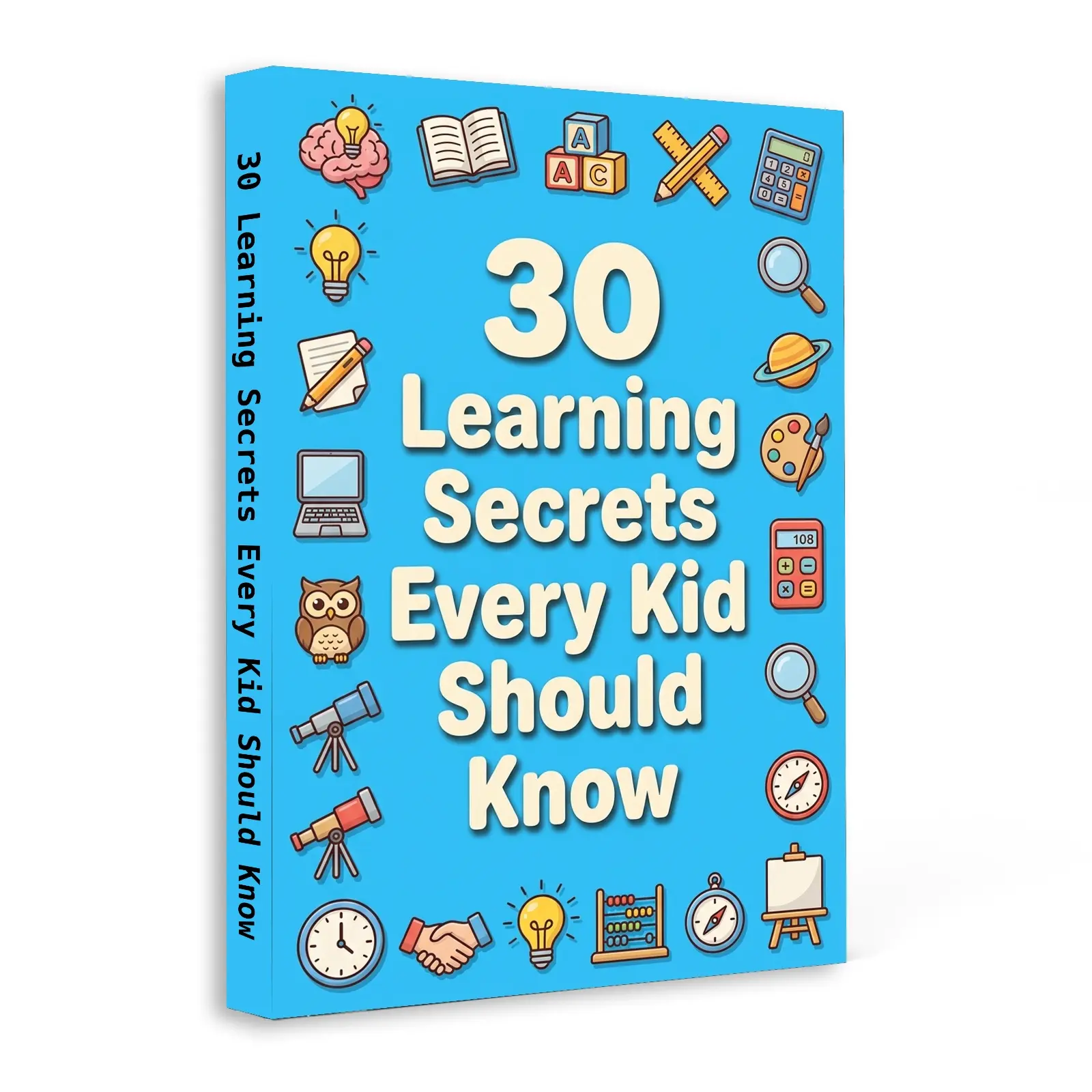 Study Skills for Kids | 30 Learning Secrets for Focus, Motivation, Time Management, Homework Success, and Better Grades | Study Materials