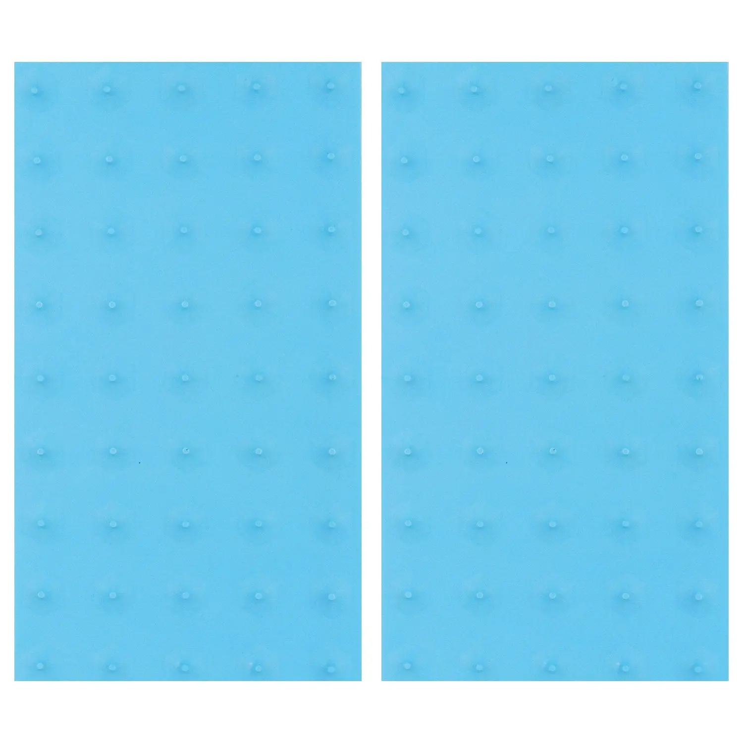 Krown Snow Skate Studded Snowskate Grip - 2 Griptape Sheets - 90 Studs - Blue