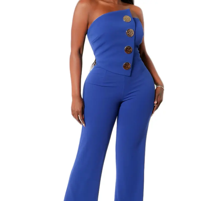 blue navy midi dress Petal and Pup Women's Lisbeth Midi Dress main image 0