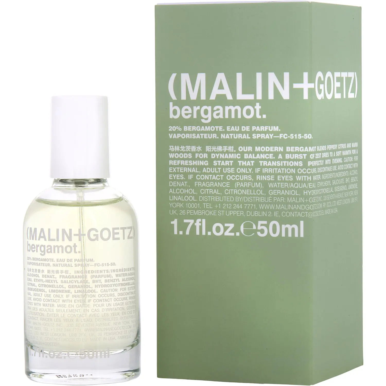 Malin+Goetz Bergamot By Malin + Goetz Eau De Parfum For Unisex