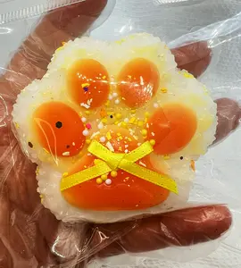 Cat Claw Rice Ball| Taba Squishy | Stress-Reliever Toy | Sensory Toy | Handmade |Desk Toy | Fidget Toy | Cute |sticky toys|squisies unique gift