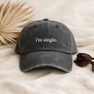 I'm Single Baseball Cap For Men And Women