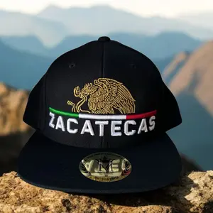 Zacatecas Mitad Aguila Linea Tricolor SnapBack