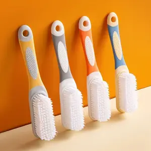 Household Multi-Purpose Soft-Bristle Cleaning Brush - Daily Cleansing Tool with Non-Slip Handle, Gentle Scrubbing, Durable Stain Remover for Shoes, Clothes, Home Storage, Essential Cleaning Supplies