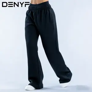 Women's Hip Hop Oversized Hoodie & Wide Leg Sweatpants Set – Loose Fit Casual Yoga Sportswear 2 Piece