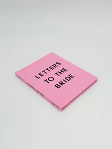 Letters to the Bride Book in Pink