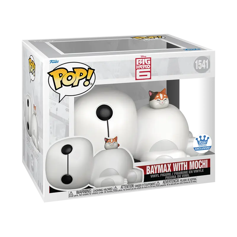 Big Hero 6 Baymax with Mochi Super 6-Inch Funko Pop! Vinyl Figure