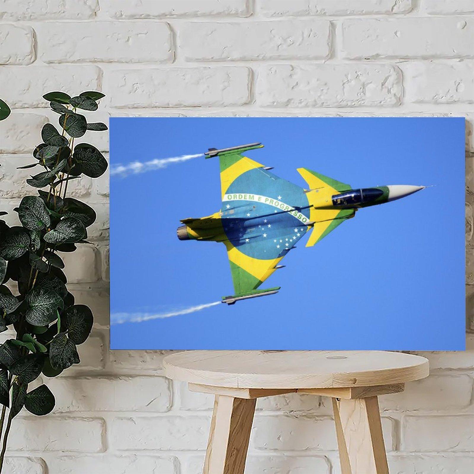 Military Fighter Poster JAS-39 Poster Decorative Painting Canvas Wall Art Picture Print Modern Family Bedroom Decor