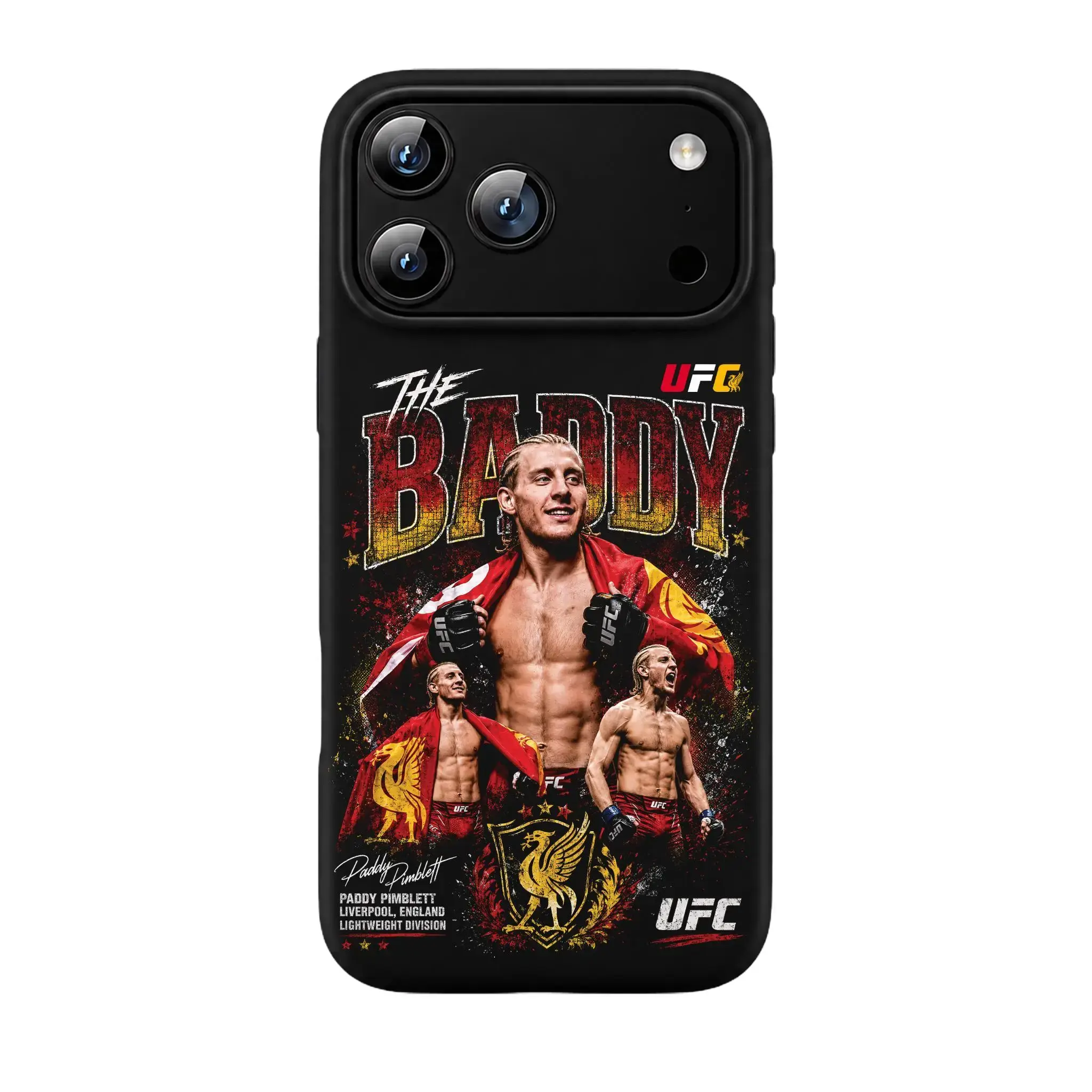 Retro British MMA Fighter Tough Phone Case | For iPhone 11-17 & Samsung S22-S25 Series