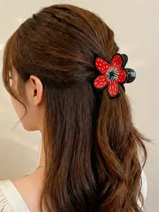 Stranger Things Floral Hair Claw Clip, Venus Flytrap Design Hair Accessory, Egg Flower Hairpin for All Seasons