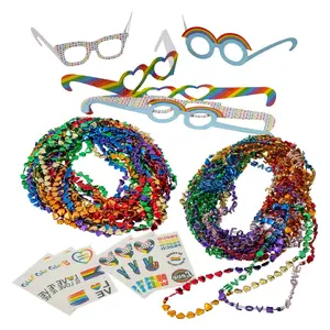 216 Pc. Pride Parade & Event Wearable Accessories Assortment for 24