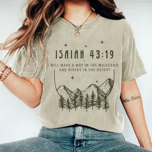 Comfort Colors Christian shirt Bible verse T-shirt