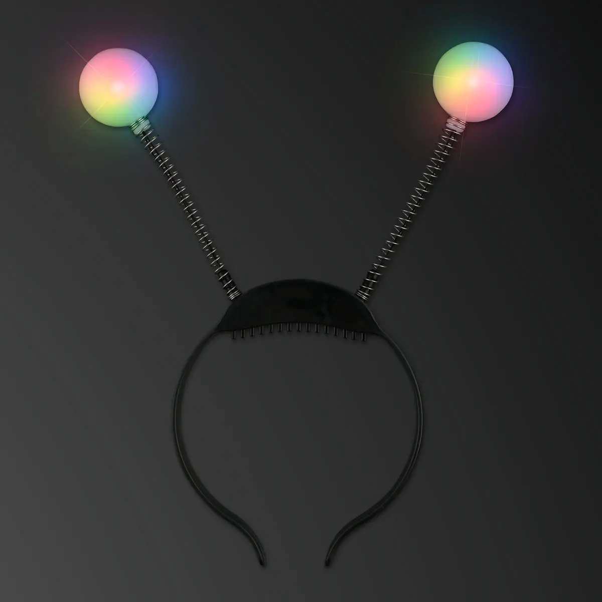 Light Up Bug Antenna Blinky Boppers Headband