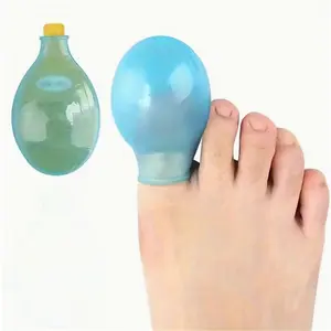 2 Soft Silicone Toe Covers, High-Quality Waterproof Toe Protectors, Reduce Friction, Prevent Ingrown Toenails, Calluses, Blister Treatment