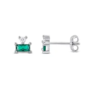 Emerald Studs