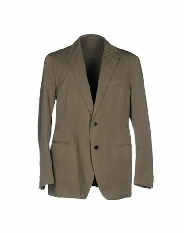 Piombo Blazer Men's Blazer Military Green XL Cotton Menswear
