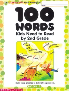100 Words Kids Need to Read by 2nd Grade Paperback