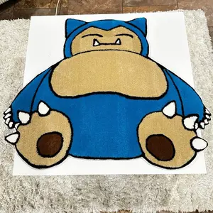 Cartoon Anime Handmade Rug and Wall Decor .