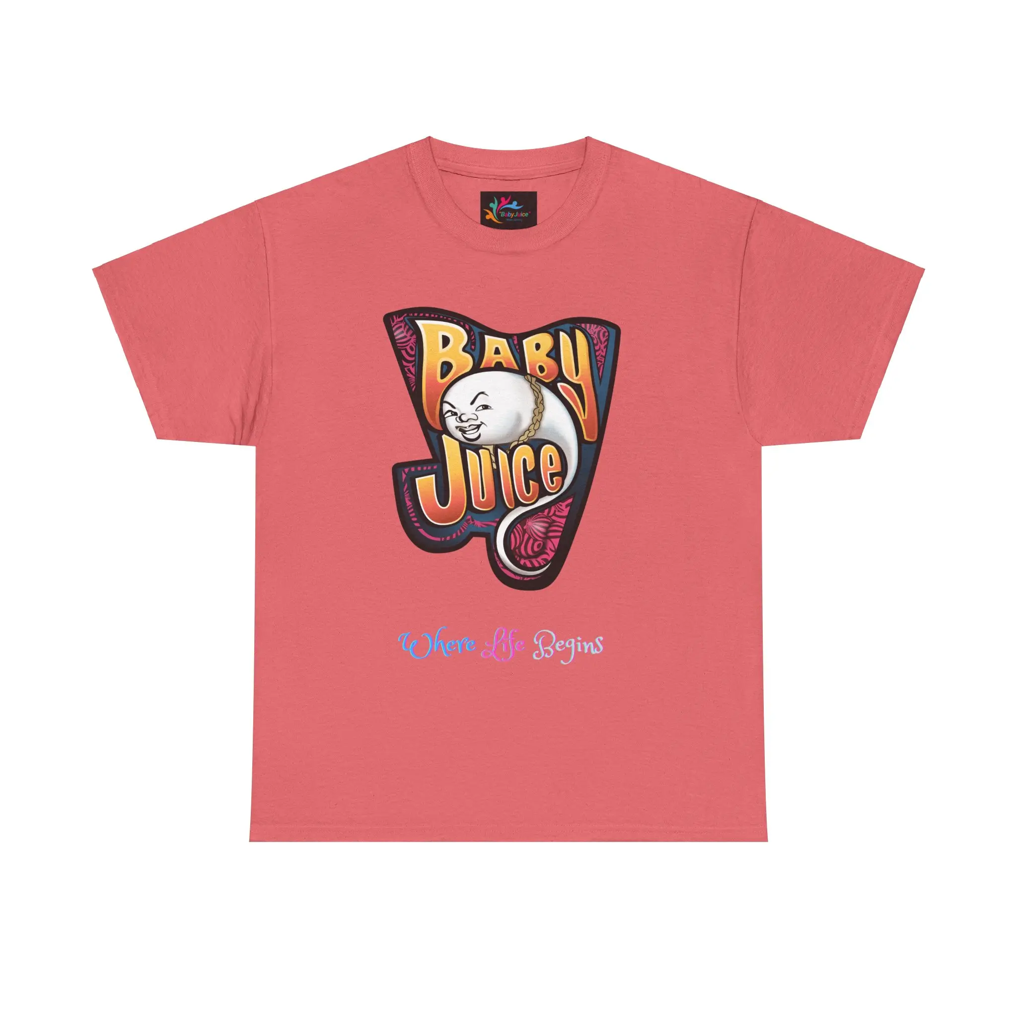 Baby Juice Male Sperm Unisex Softstyle T-Shirt (Where life begins), Fertility T-Shirt, Funny Graphic Tee, Reproductive Health Shirt, Unisex