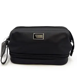 Guess RHODES Zip Bottom Dopp Kit Sleek Travel Organizer for Men and Women