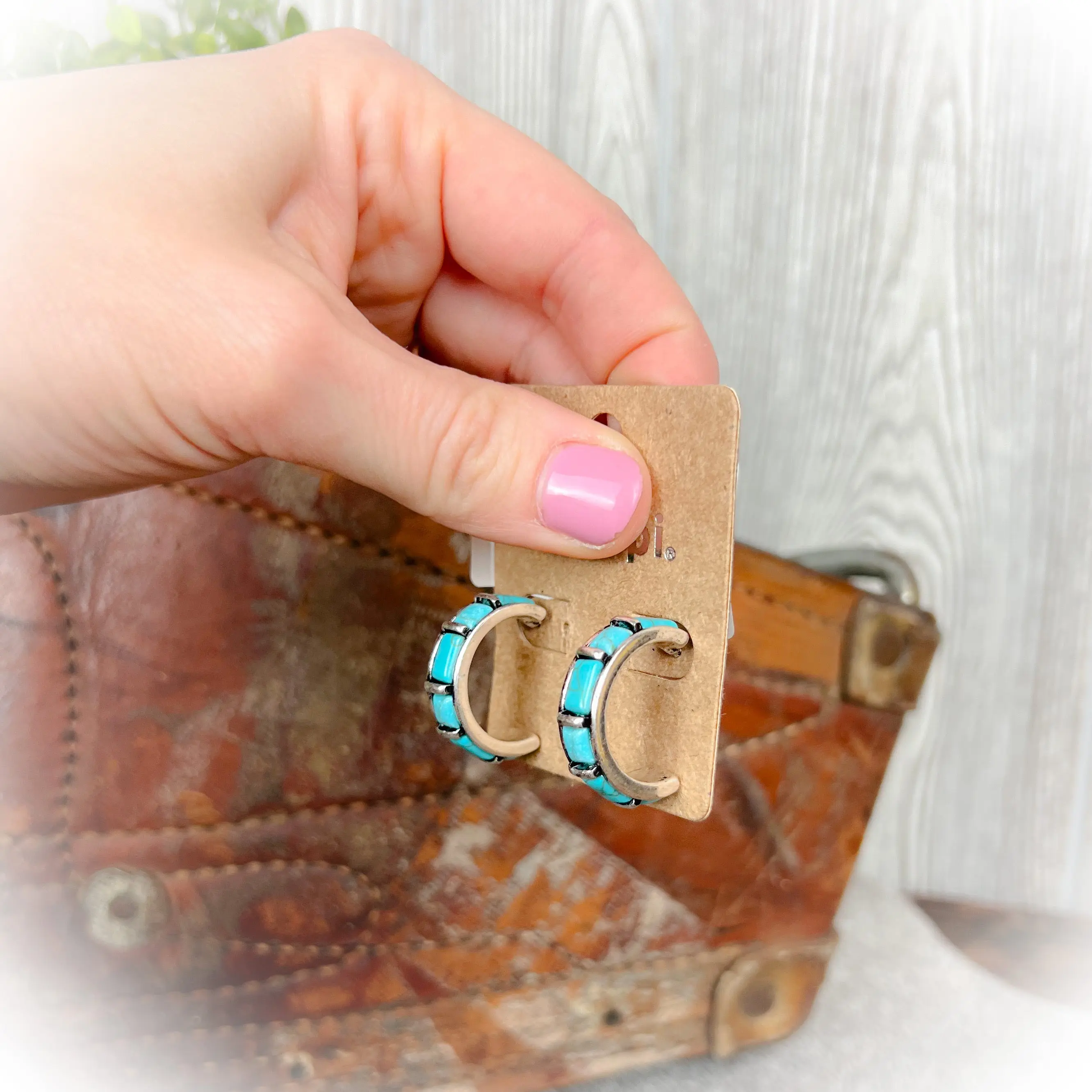 Sweet & Simple Western Dainty Semi Hoop Earrings