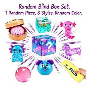 Maltose Style Mystery Box – Soft Slow Rising Sensory Squeeze, Random Shape Mystery Toy for Party Favors
