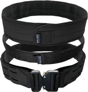 Bear Armz Tactical Battle Belt | Heavy Duty Nylon Belts | Molle Riggers Belt | American Company
