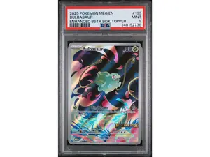 2025 Pokemon TCG Mega Evolution Bulbasaur #133 PSA 9