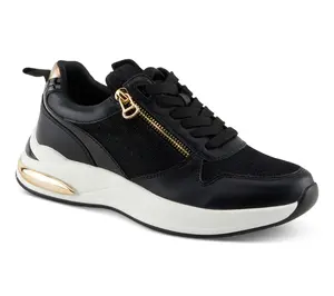 Patrizia by Spring Step Platform Side-Zip Sneaker - Ursa