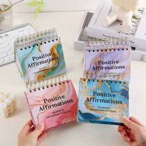 365 Day Kinetic Calendar Perpetual Desk Calendar Planner includes 365 positive quotes and affirmations A full year of inspirational quotes and phrases
