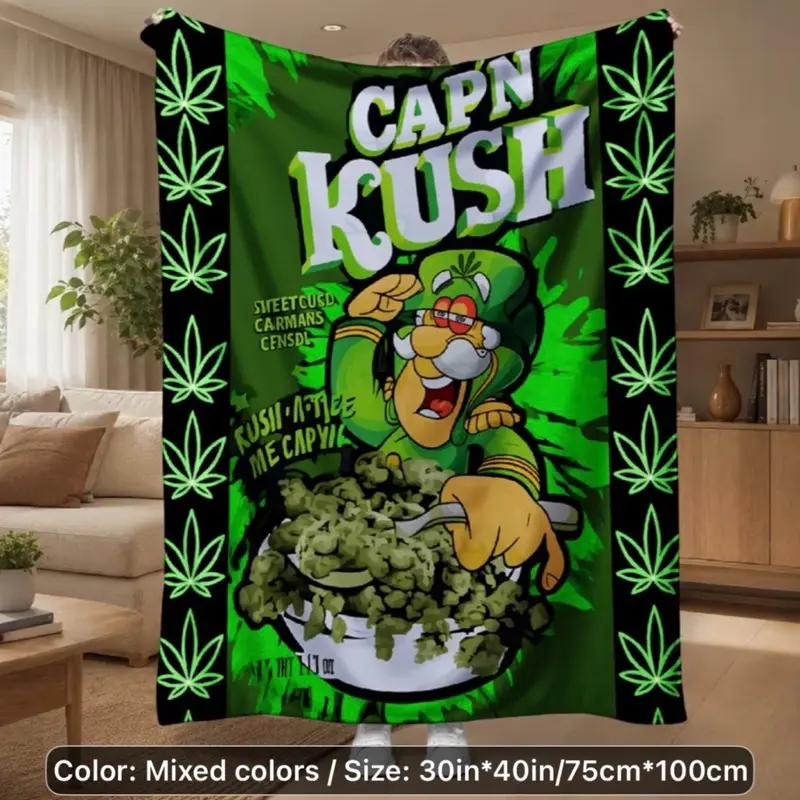 Captain Kush blanket