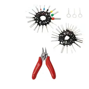 41 Piece Precision Electronic Repair Tool Set with Pliers, Includes Corrosion-Resistant Extractor and Removal Tools